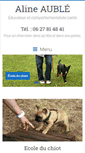 Mobile Screenshot of edu-canin.fr